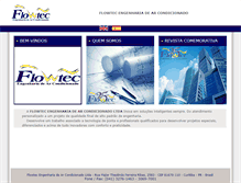 Tablet Screenshot of flowtec.com.br